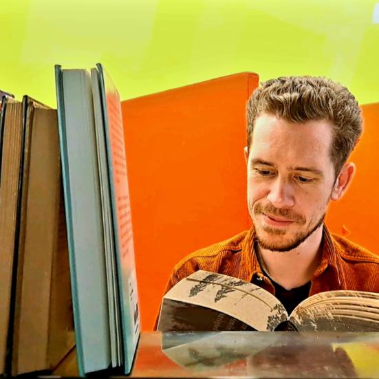 Litteraturformidler Simon Lund Petersen