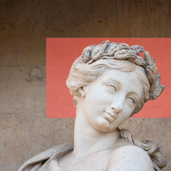 Romersk statue af kvinde