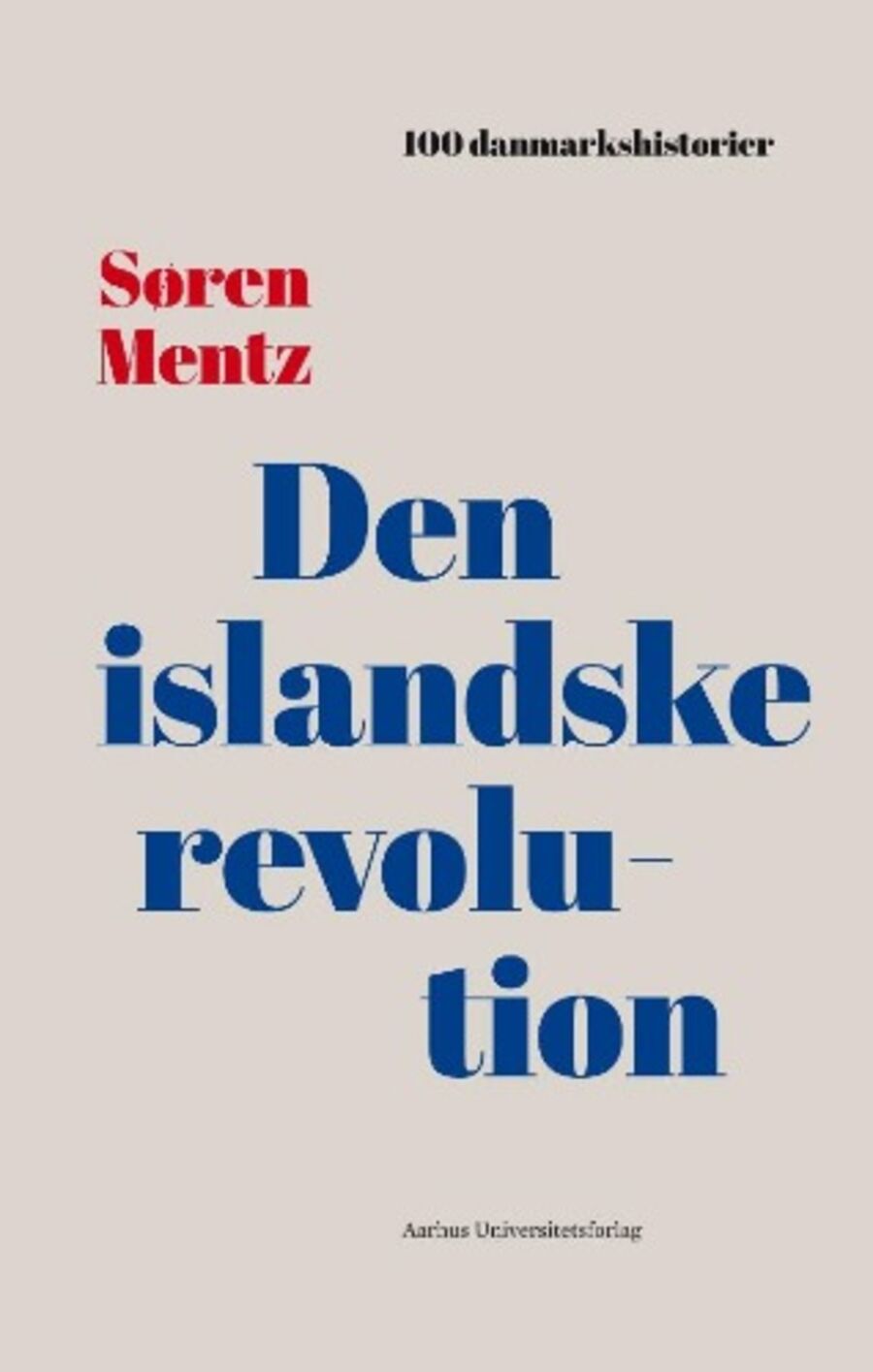 Bogforside: Den islandske revolution