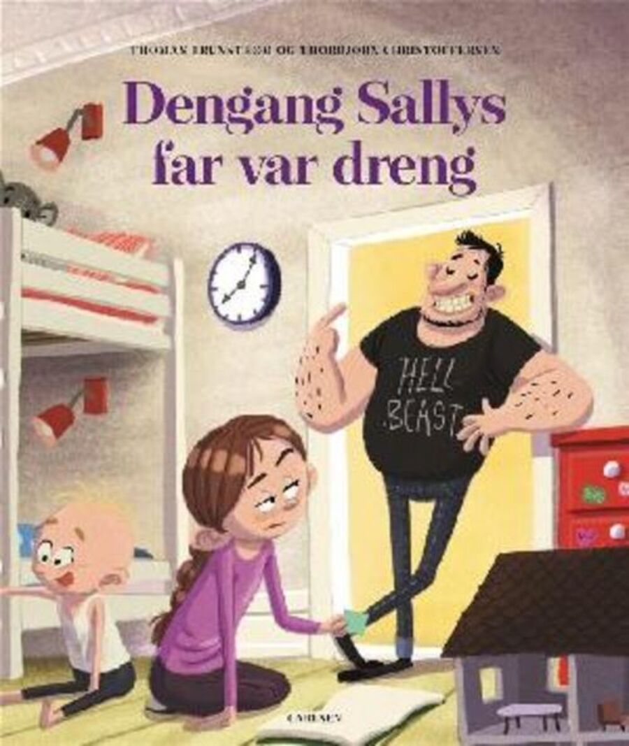 Forside til bogen "Dengang Sallys far var dreng"