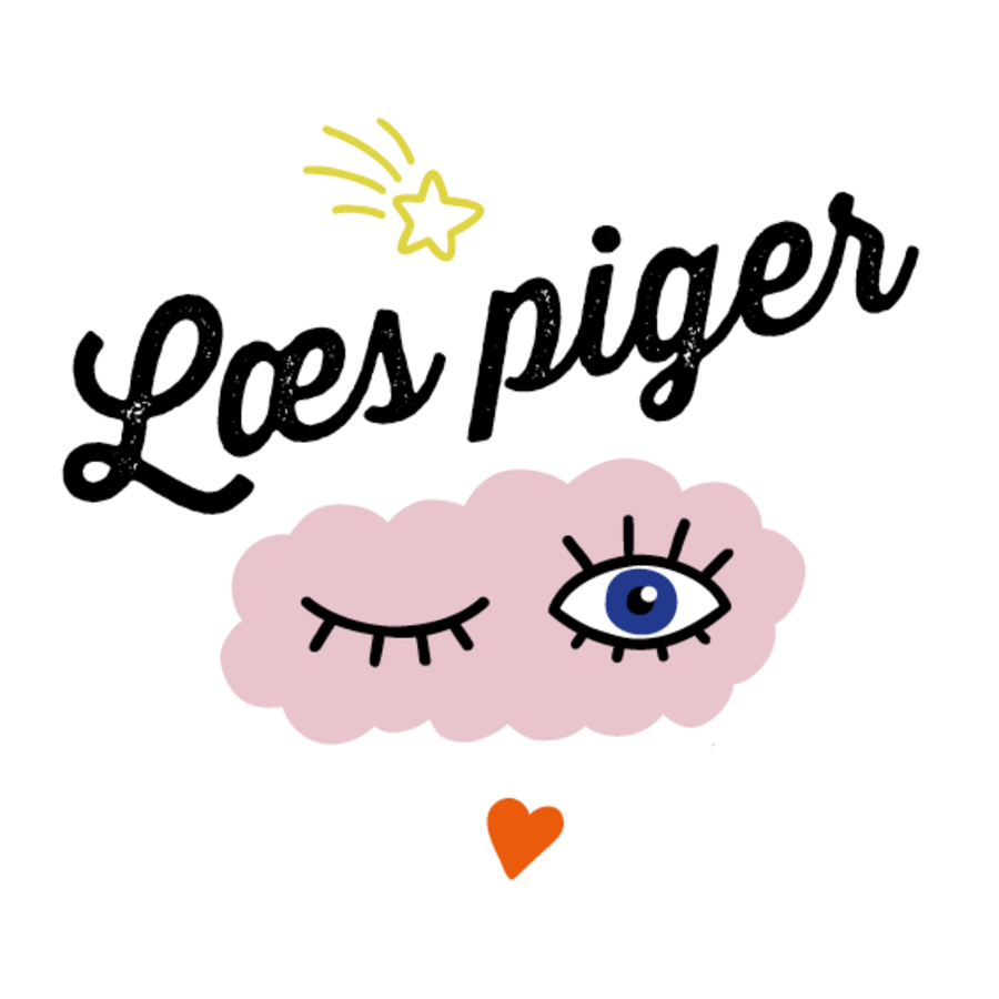 Logo for projektet "Læs piger"