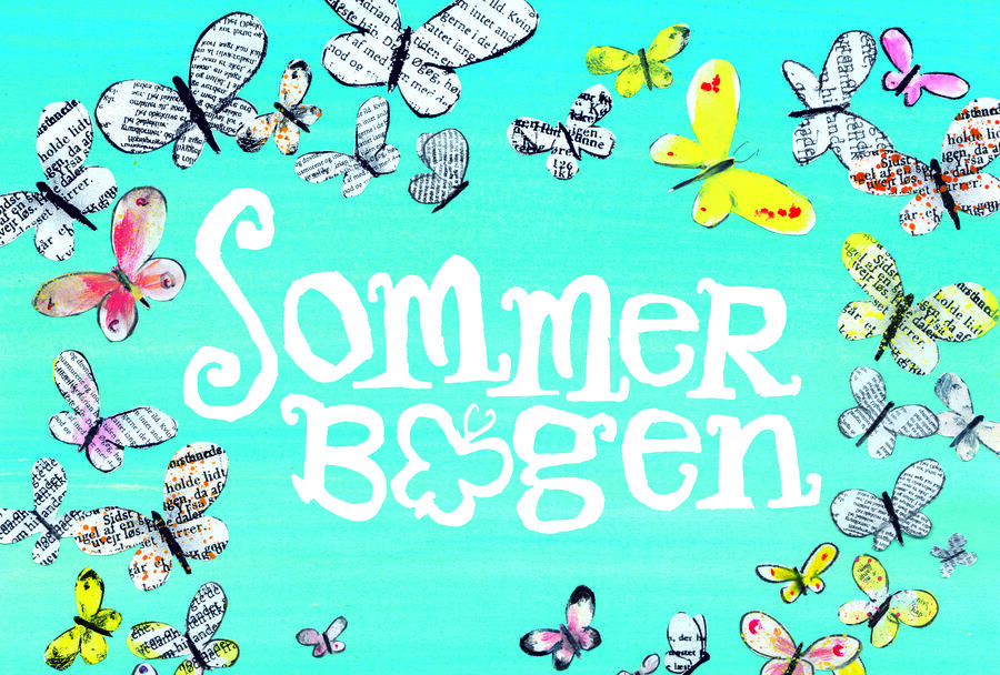 Sommerbogens logo med sommerfugle