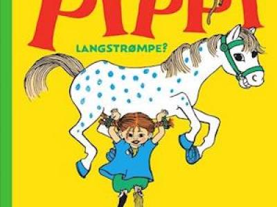 Pippi løfter sin hest