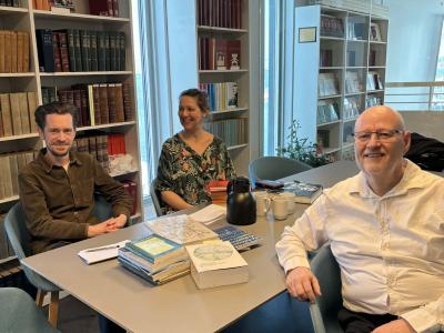 Maria Guldager, Simon Lund Petersen og Erik Ingemann Nielsen