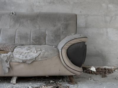 Slidt sofa