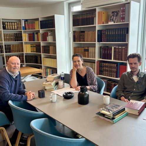 Maria Guldager, Simon Lund Petersen og Erik Ingemann Nielsen