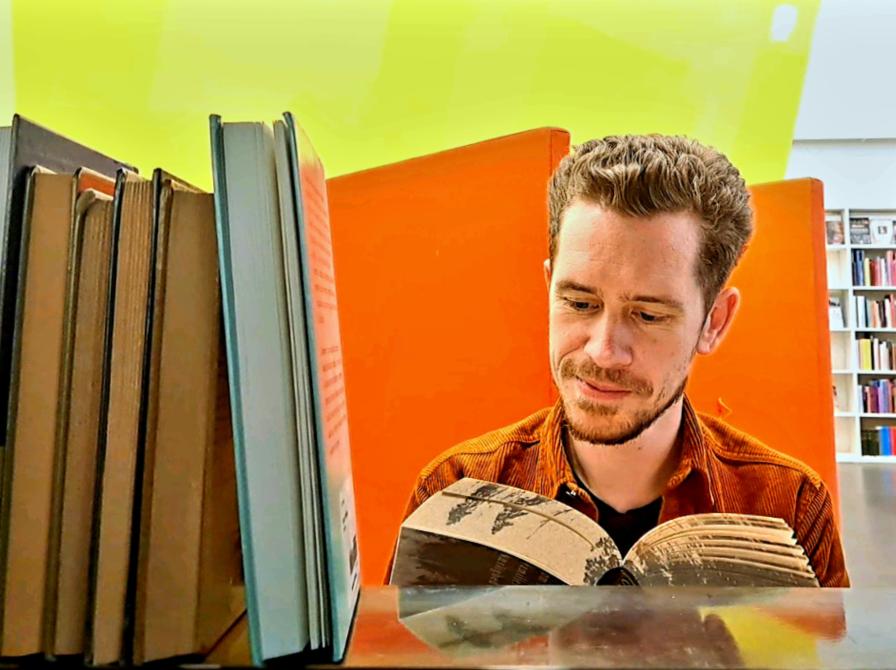 Litteraturformidler Simon Lund Petersen